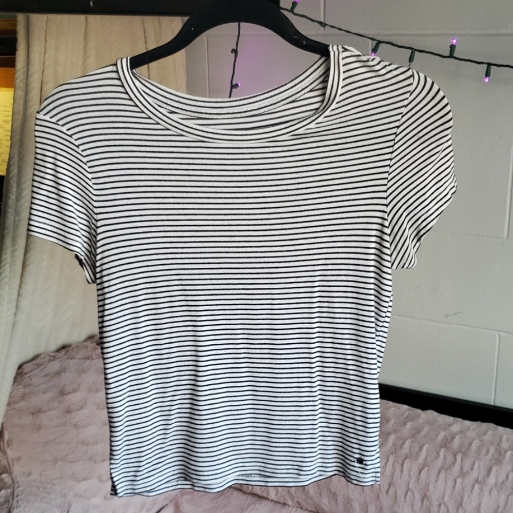 Ultra soft striped tee